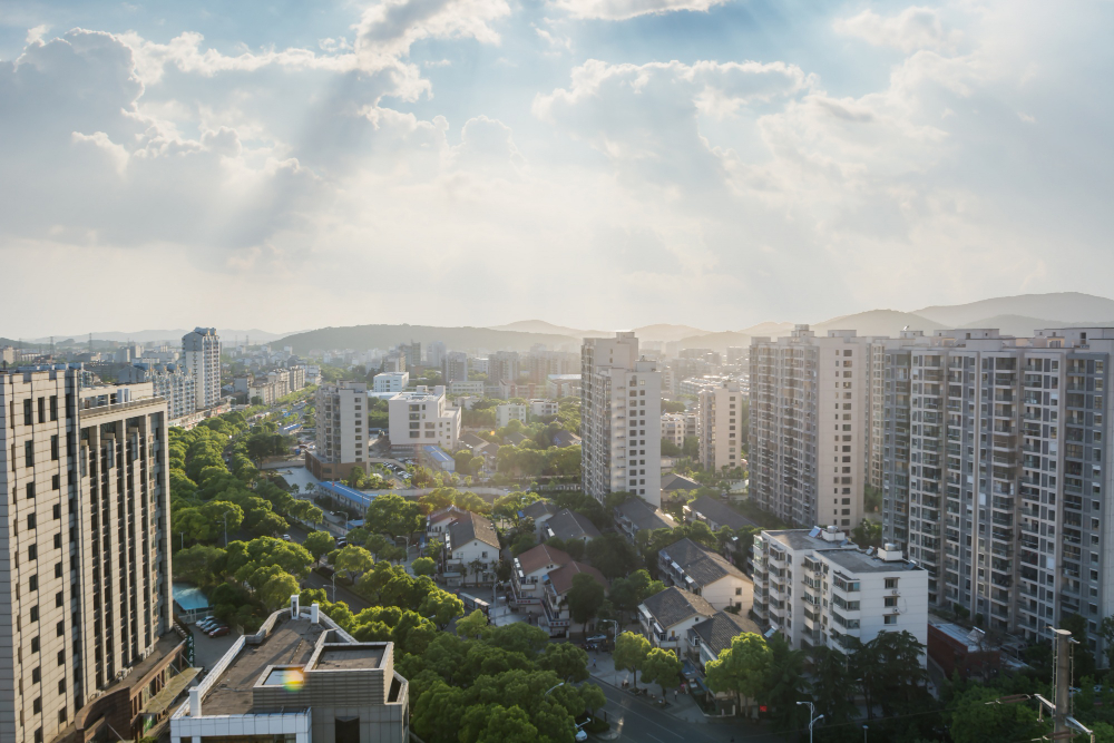 Tree-lined residential street in a premium Nairobi neighbourhood