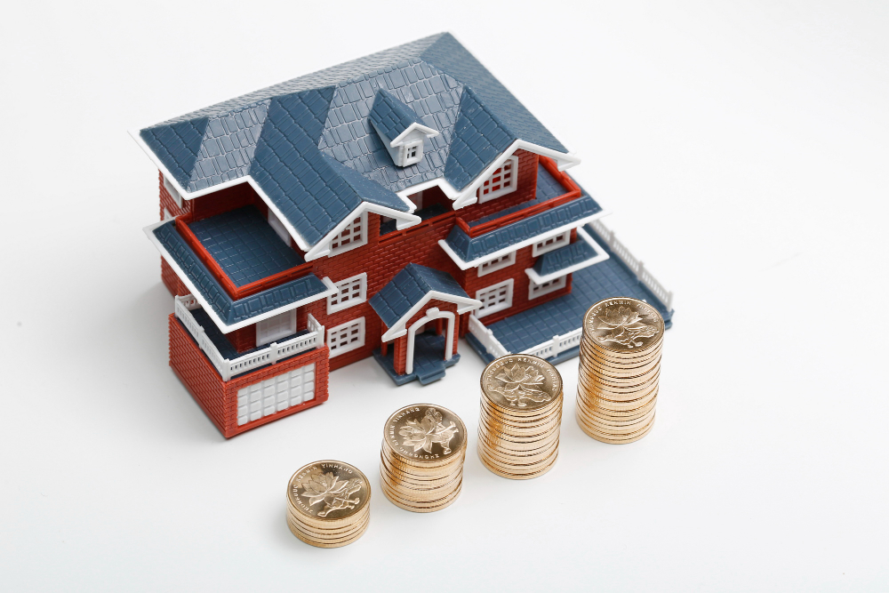 Couple reviewing home financing documents